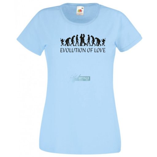 Evolution of Love női rövid ujjú póló