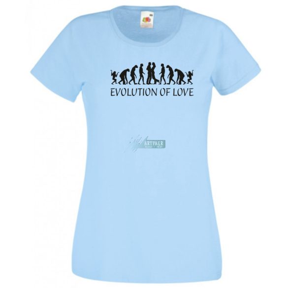 Evolution of Love női rövid ujjú póló