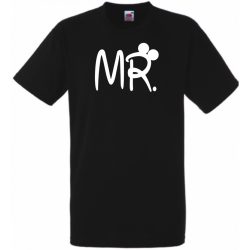 Mr & Mrs férfi rövid ujjú póló