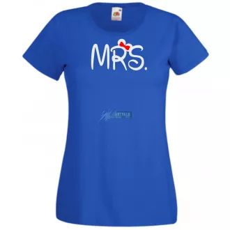 Mr & Mrs női rövid ujjú póló