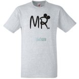 Mr & Mrs férfi rövid ujjú póló
