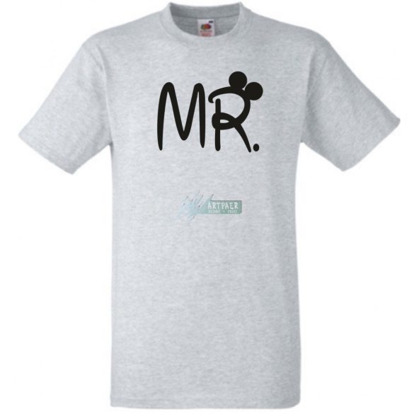 Mr & Mrs férfi rövid ujjú póló