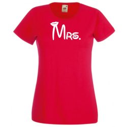 Mr & Mrs női rövid ujjú póló
