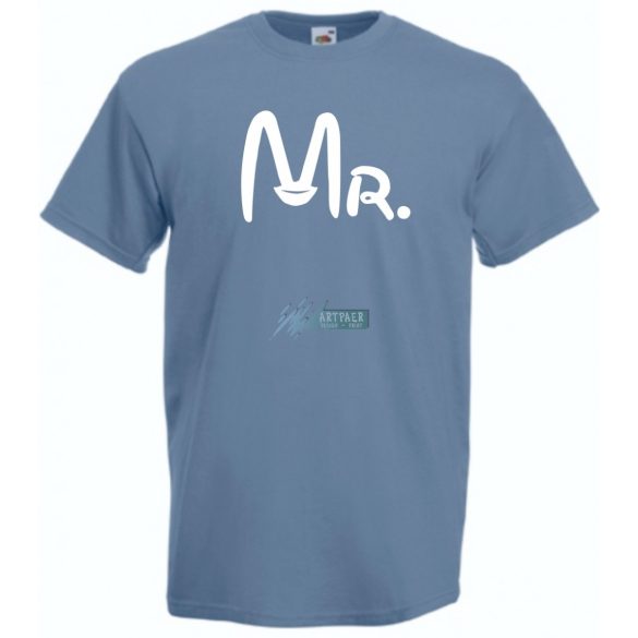 Mr & Mrs férfi rövid ujjú póló