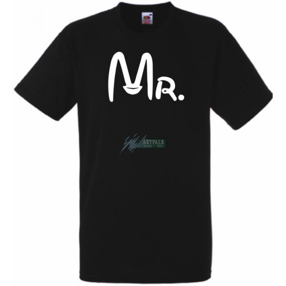 Mr & Mrs férfi rövid ujjú póló