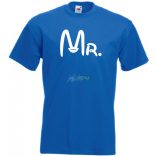 Mr & Mrs férfi rövid ujjú póló