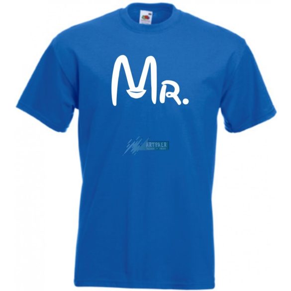 Mr & Mrs férfi rövid ujjú póló