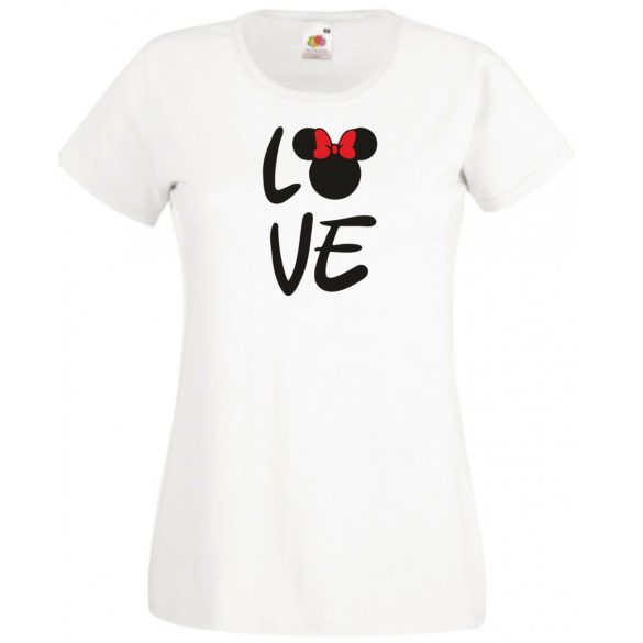 Mr & Mrs Love női rövid ujjú póló