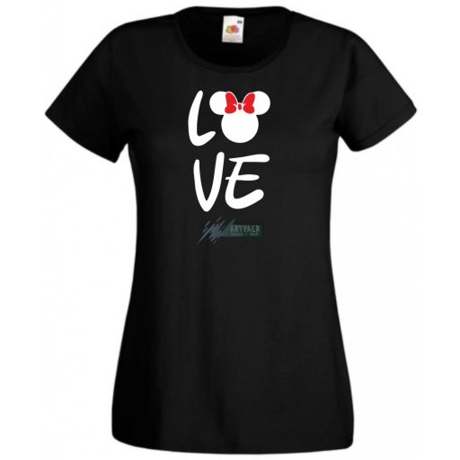 Mr & Mrs Love női rövid ujjú póló