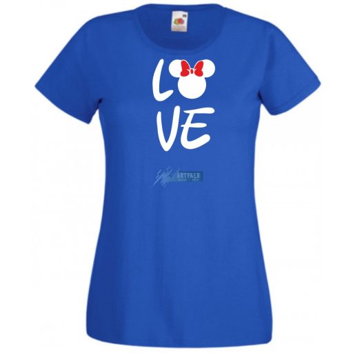 Mr & Mrs Love női rövid ujjú póló