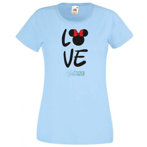 Mr & Mrs Love női rövid ujjú póló