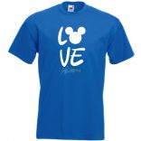 Mr & Mrs Love férfi rövid ujjú póló