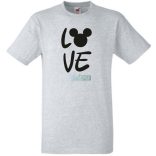 Mr & Mrs Love férfi rövid ujjú póló