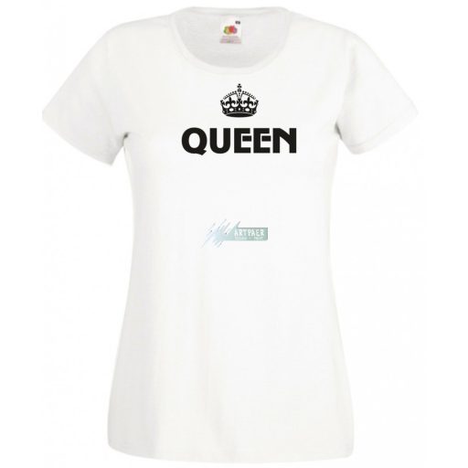 Királynő női rövid ujjú póló