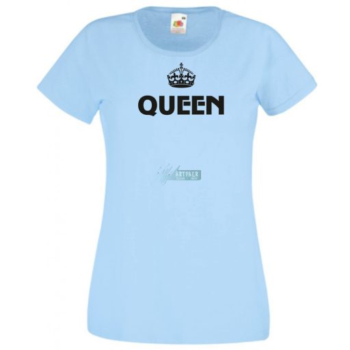 Királynő női rövid ujjú póló