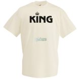 King & Queen férfi rövid ujjú póló