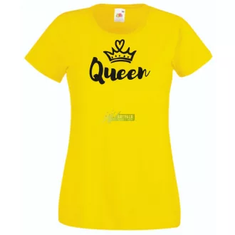 Queen & King női rövid ujjú póló