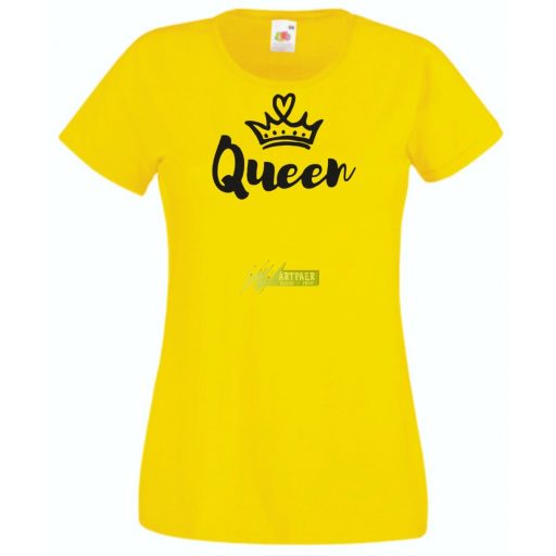 Queen & King női rövid ujjú póló