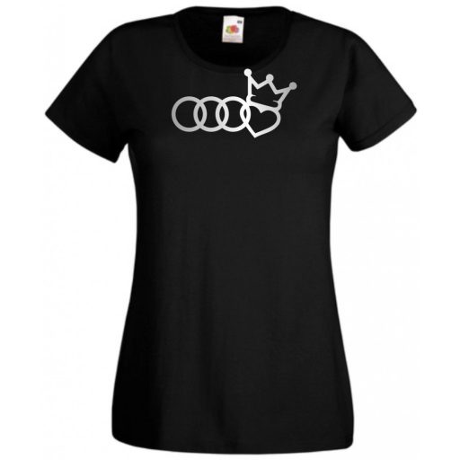 Humor – Audi a Király női rövid ujjú póló