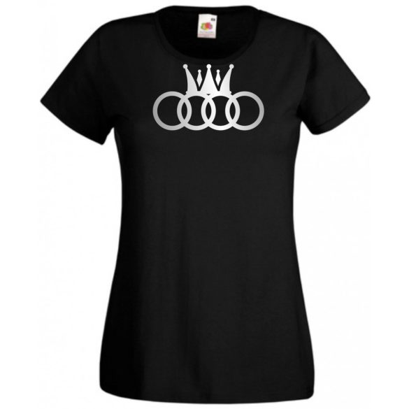 Humor – Audi a Király női rövid ujjú póló