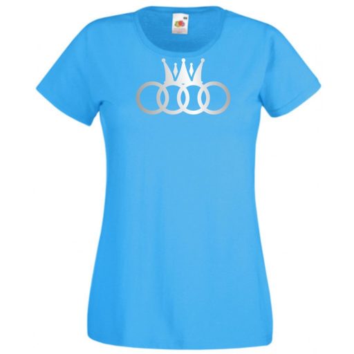 Humor – Audi a Király női rövid ujjú póló