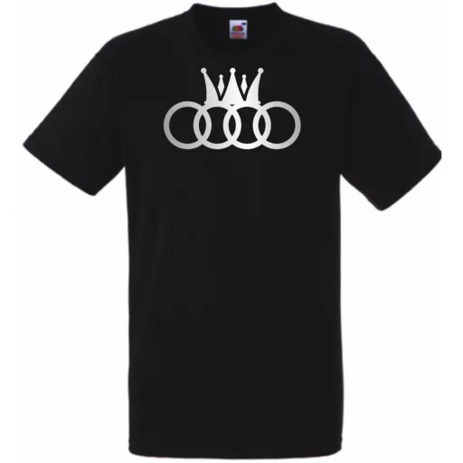 Humor – Audi a Király férfi rövid ujjú póló