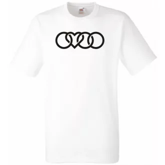 Humor – Audi a szívem csücske férfi rövid ujjú póló