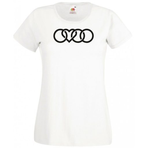 Humor – Audi a szívem csücske női rövid ujjú póló