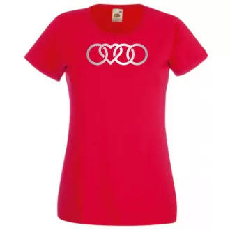 Humor – Audi a szívem csücske női rövid ujjú póló