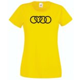 Humor – Audi a szívem csücske női rövid ujjú póló