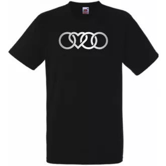 Humor – Audi a szívem csücske férfi rövid ujjú póló