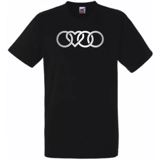 Humor – Audi a szívem csücske férfi rövid ujjú póló