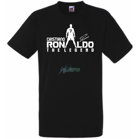 Foci Legenda - C. Ronaldo CR7 férfi rövid ujjú póló