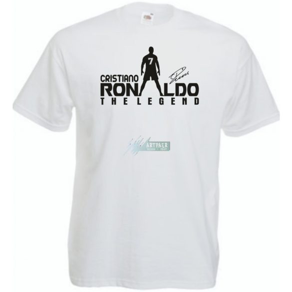 Foci Legenda - C. Ronaldo CR7 férfi rövid ujjú póló