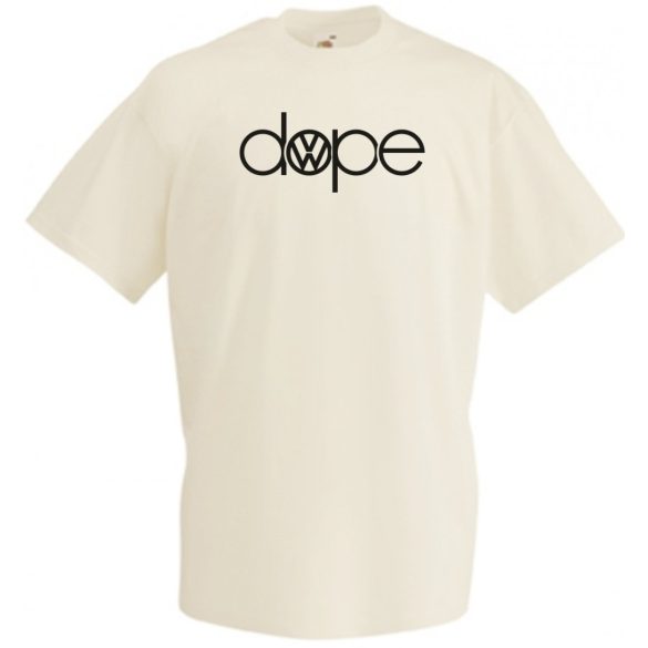 DOPE VW auto fan férfi rövid ujjú póló