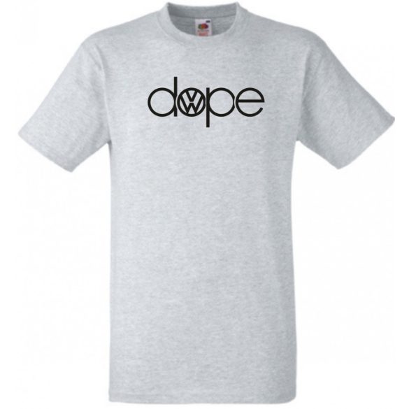 DOPE VW auto fan férfi rövid ujjú póló