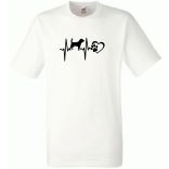 EKG Kutyabarát férfi rövid ujjú póló