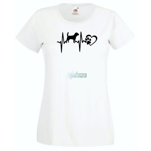 EKG Kutyabarát női rövid ujjú póló