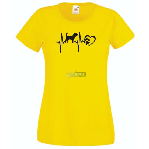 EKG Kutyabarát női rövid ujjú póló