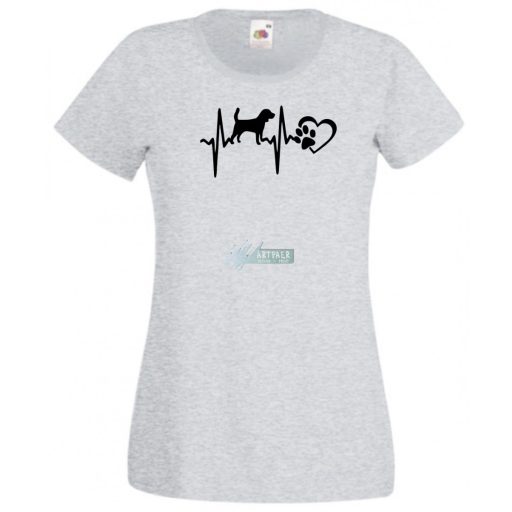 EKG Kutyabarát női rövid ujjú póló
