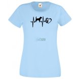 EKG Kutyabarát női rövid ujjú póló