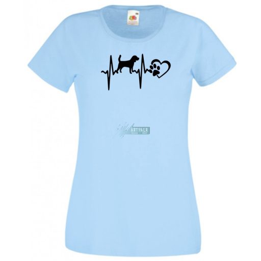 EKG Kutyabarát női rövid ujjú póló