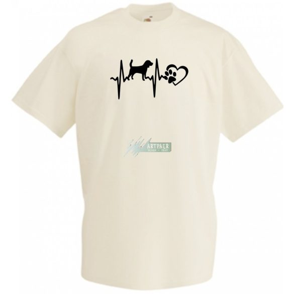 EKG Kutyabarát férfi rövid ujjú póló