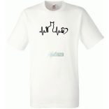 EKG Macskabarát férfi rövid ujjú póló