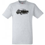 Autó Fan Pick Up Toyota Tundra férfi rövid ujjú póló