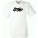 Autó Fan Pick Up Toyota Tundra férfi rövid ujjú póló