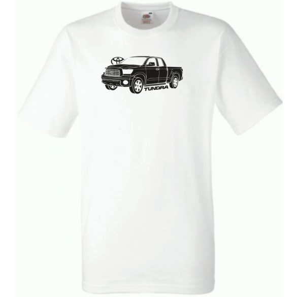 Autó Fan Pick Up Toyota Tundra férfi rövid ujjú póló