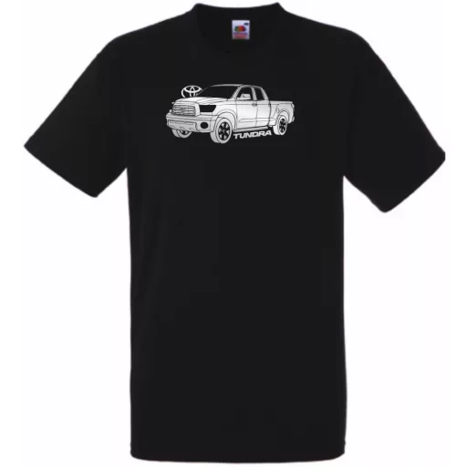 Autó Fan Pick Up Toyota Tundra férfi rövid ujjú póló