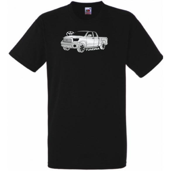 Autó Fan Pick Up Toyota Tundra férfi rövid ujjú póló