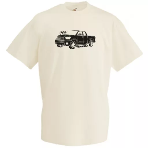 Autó Fan Pick Up Toyota Tundra férfi rövid ujjú póló